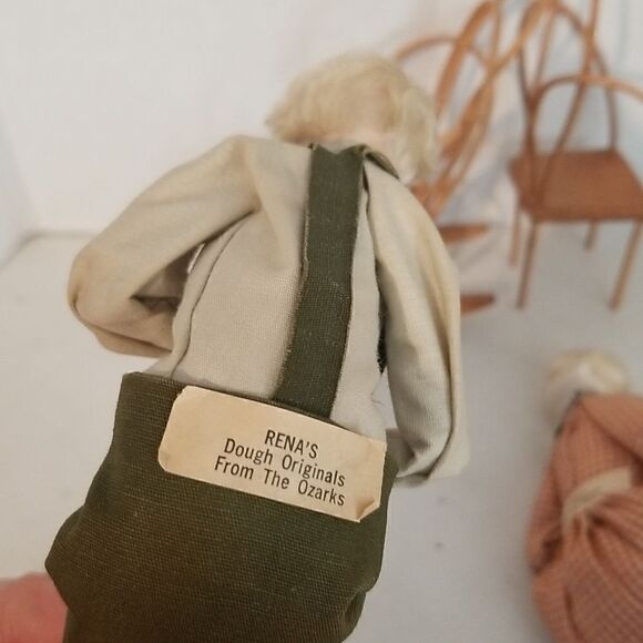 Grandma & Grandpa Dolls Handmade by Rena's Dough Or - Picture 12 of 15